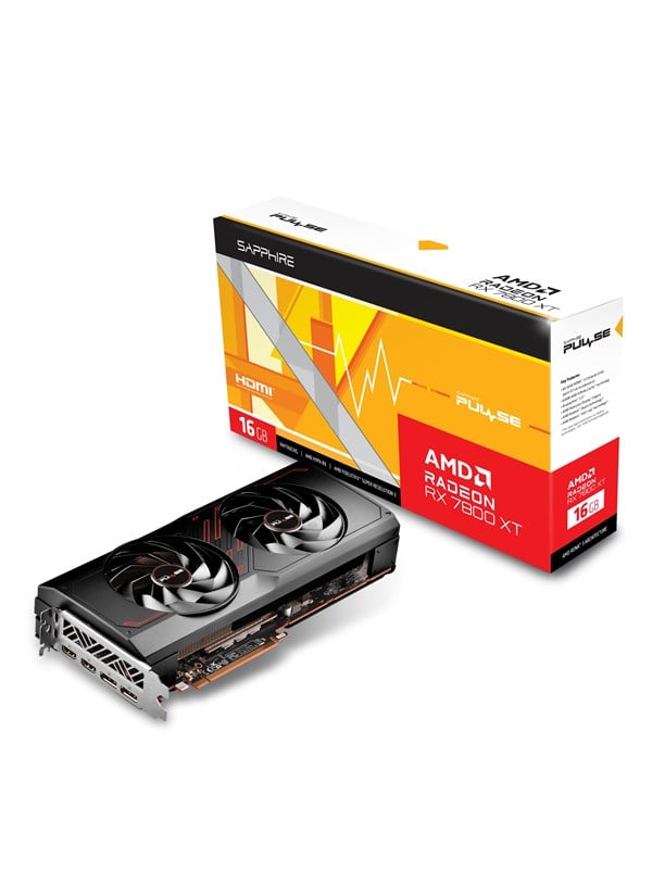 Radeon Rx 7800 Xt Pulse   16gb Gddr6 Ram   Grafikkort fra Sapphire