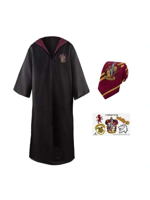Entry Robe Necktie & Tattoos Gryffindor Kids Eu fra Harry Potter