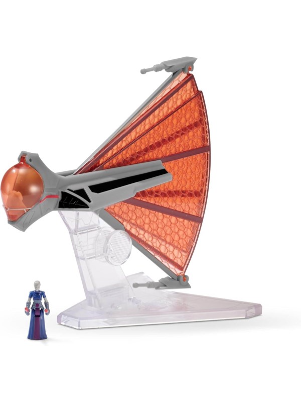 Star Wars   Micro Galaxy Squadron   Ginivex Starfighter 7.5cm fra Jazwares