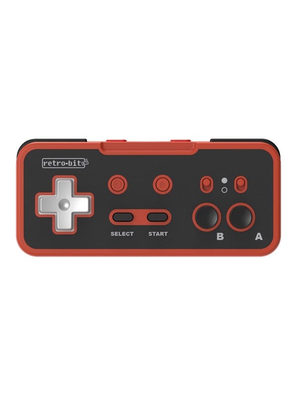 Retro Bit Origin8 2.4 Ghz Wireless   Red & Black   Controller   Nintendo Nes fra Retro-bit