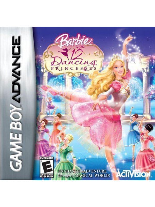 Barbie In The 12 Dancing Princesses   Nintendo Game Boy Advance   Action fra Activision