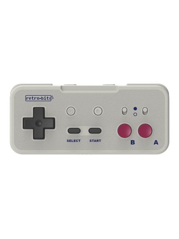 Retro Bit Origin8 2.4g Pad Ns Nes Gb Grey   Controller   Mac fra Retro-bit
