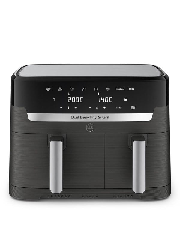 Dual Easy Fry & Grill Black Ag905bs0 fra Obh Nordica