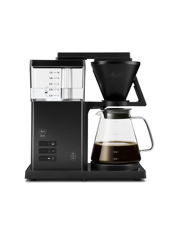 One Glass Pure Black fra Melitta