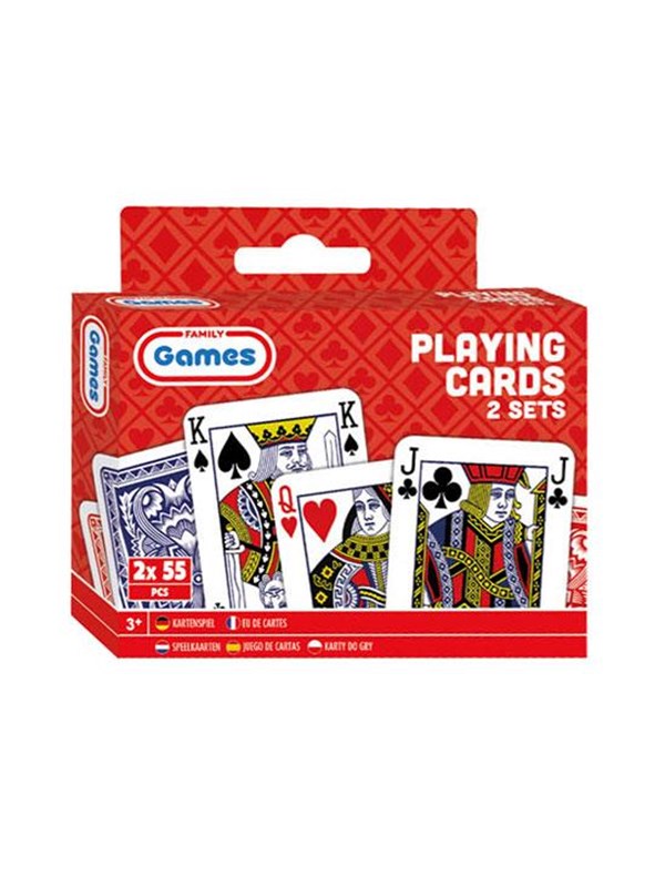 Classic Playing Cards 2 Sets fra Grafix