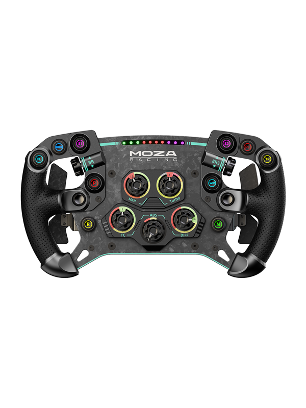 Moza Gs V2p Microfiber Leather Gt Steering Wheel   Wheel   Pc fra Moza Racing