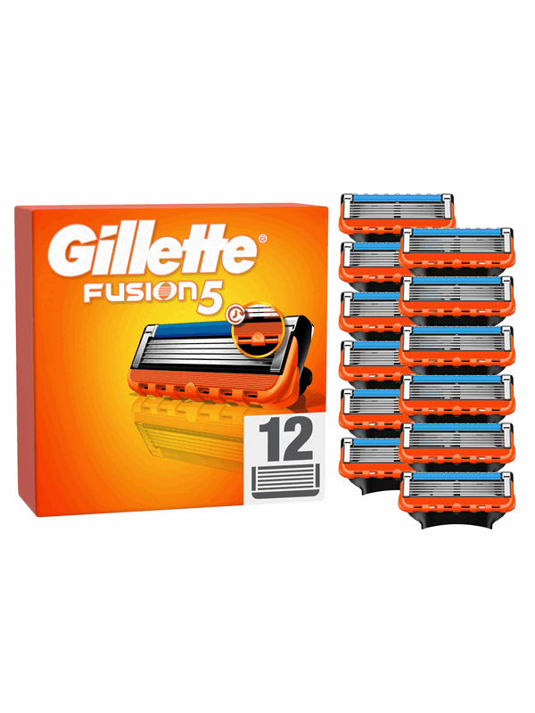 Fusion Manual 12 Pcs fra Gillette