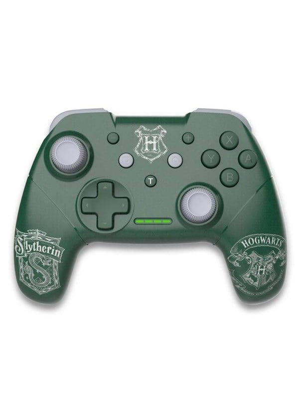 Harry Potter Slytherin   Green   Controller   Nintendo Switch fra Trade Invaders