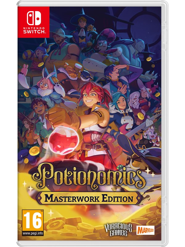 Potionomics (masterwork Edition)   Nintendo Switch   Rpg fra Marvelous
