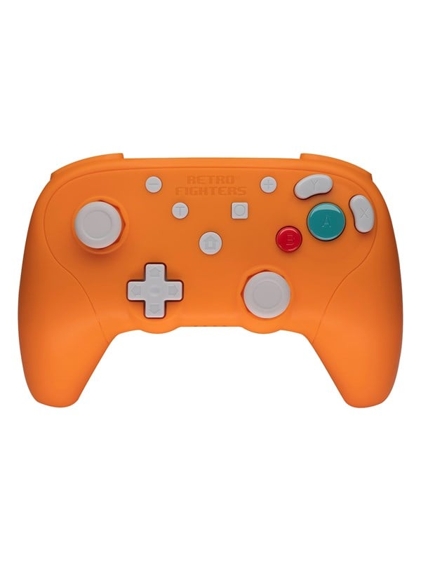 Battlergc 2.4g Orange   Controller   Nintendo Switch fra Retro Fighters