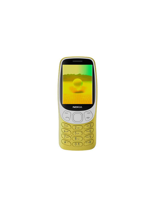 3210 4g (2024)   Y2k Gold fra Nokia