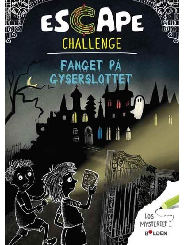Escape Challenge: Fanget På Gyserslottet   Hobby   Paperback fra Forlaget Bolden
