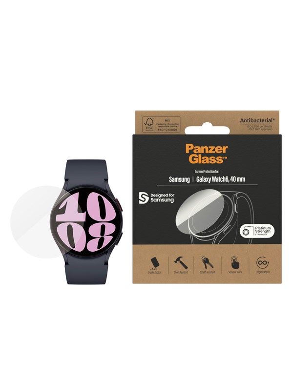 ™ Screen Protector Samsung Galaxy Watch 6 | 40mm fra Panzerglass