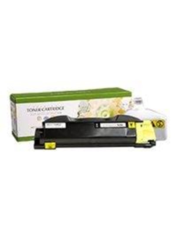Yellow   Compatible   Toner Cartridge (alternative For: Kyocera Tk 590y)   Lasertoner Gul fra Static Control