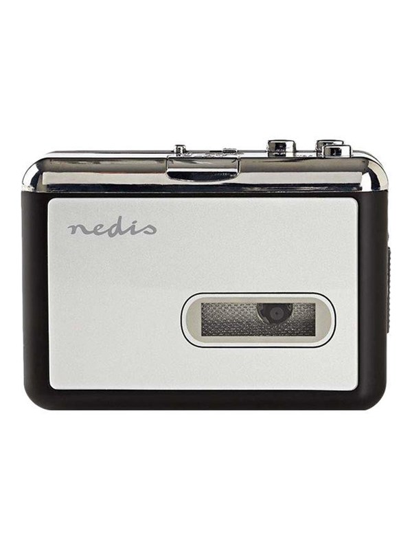 Acgru100gy Portable Usb Cassette To Mp3 Converter   Cassette Player fra Nedis