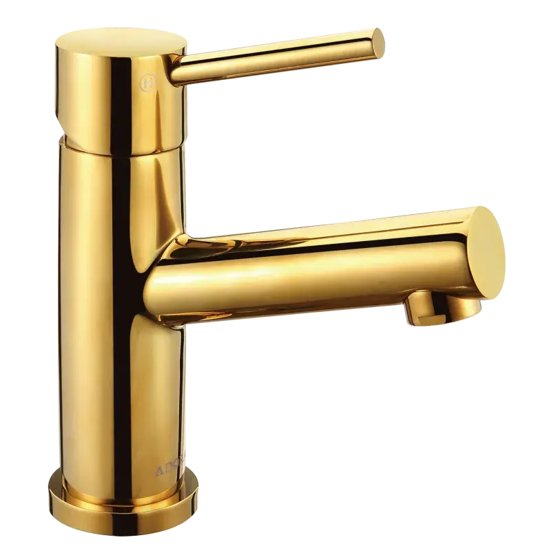 Imperia Hv.armatur Inkl. Push Pop Up Bundventil, Gold fra Adora