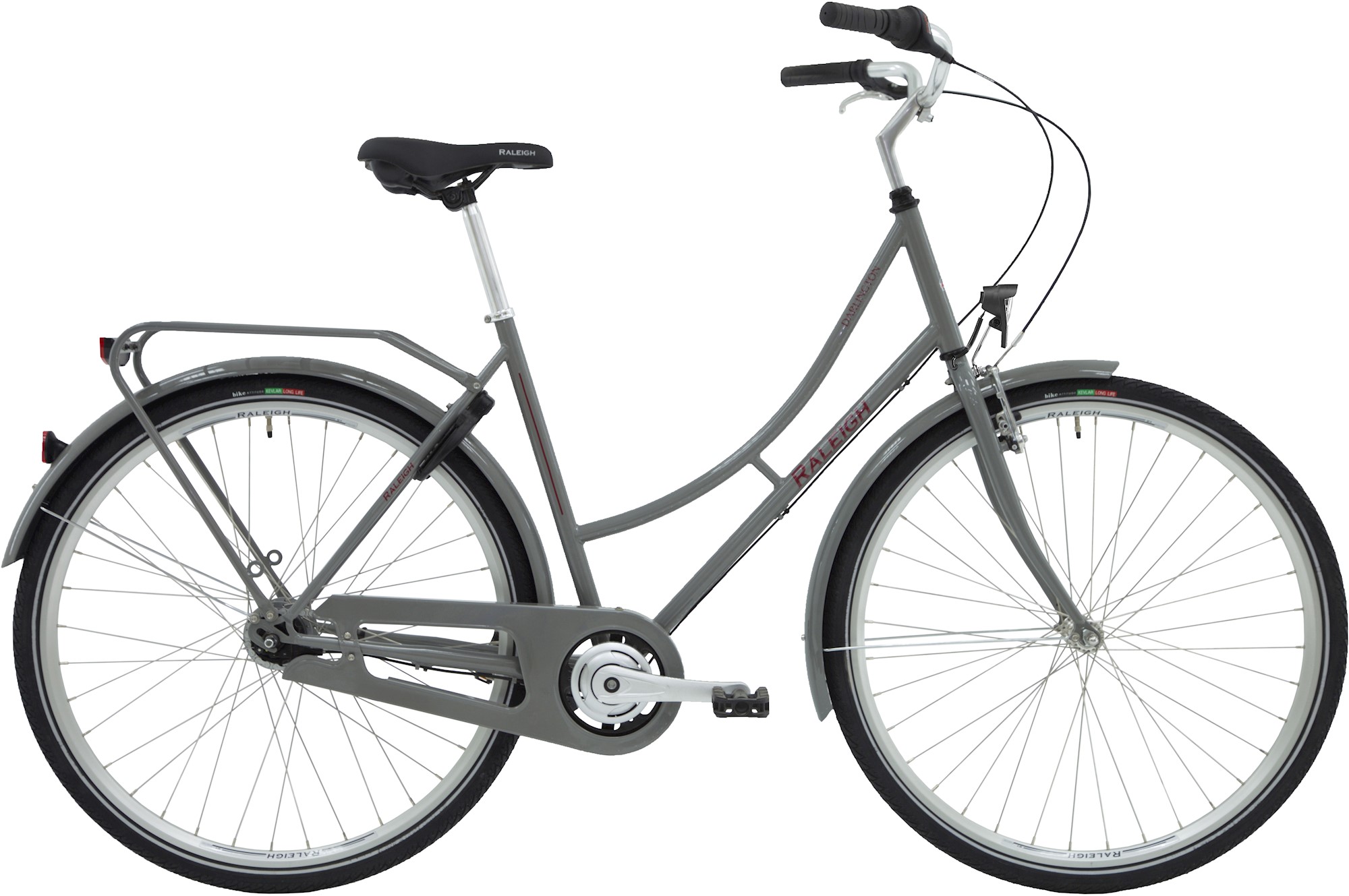 Darlington Dame 7g 2023   Grå fra Raleigh