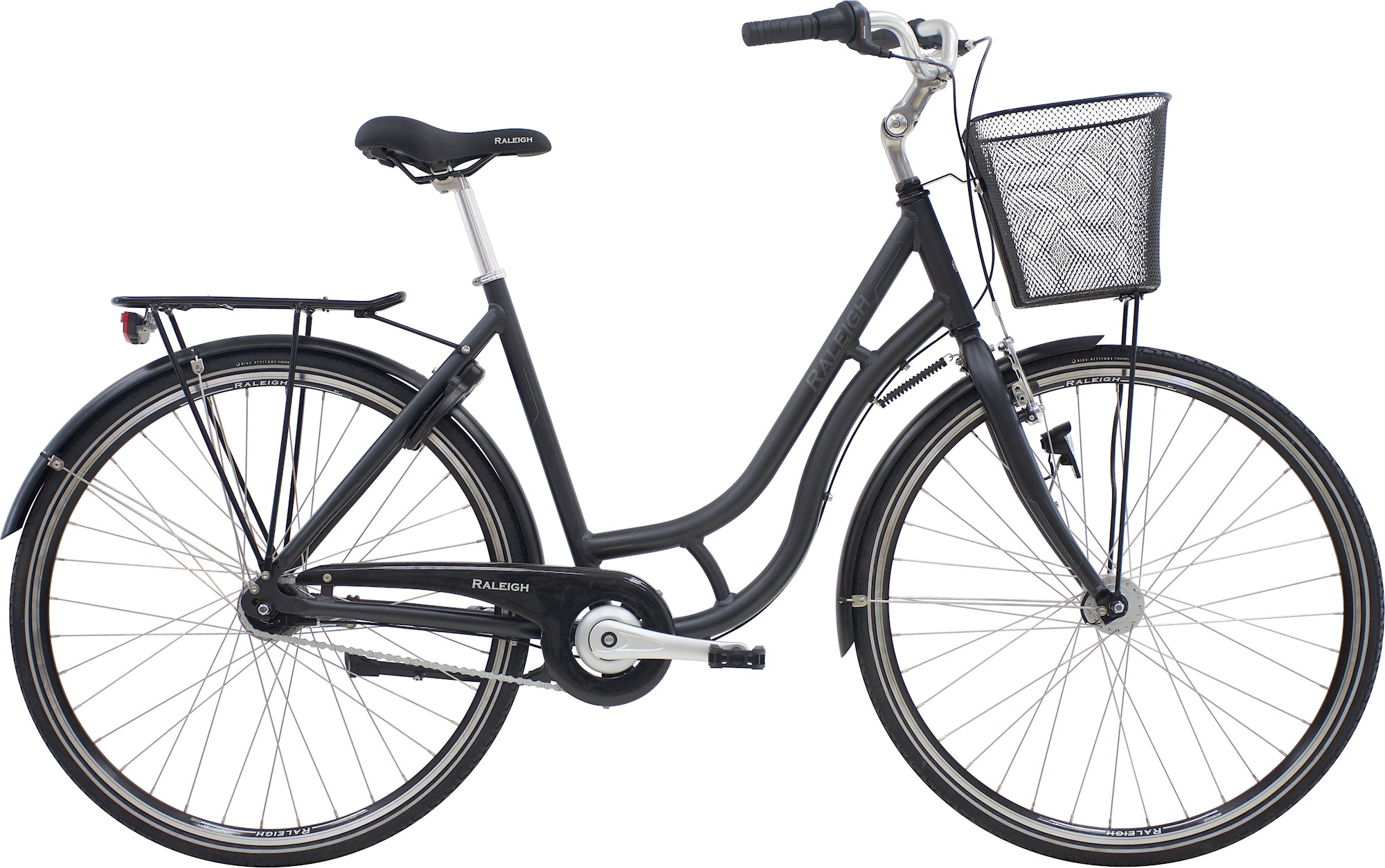Classic Alu Dame 7g 2023   Grå fra Raleigh