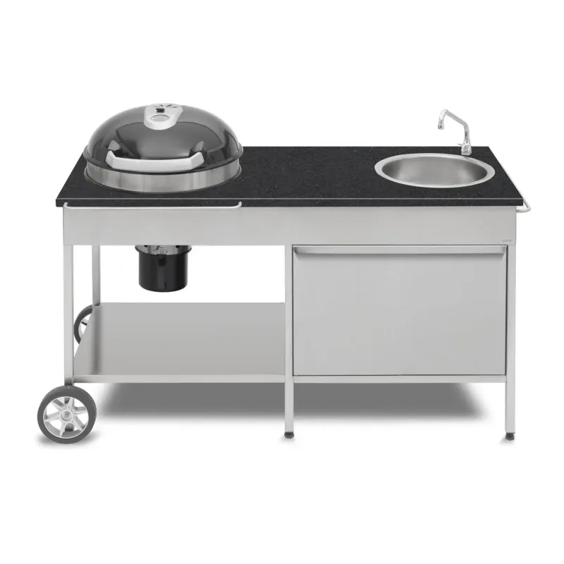 Underdel 16 Granit Med Skuffe 304 Stål Inkl. Grill fra Contura Steel