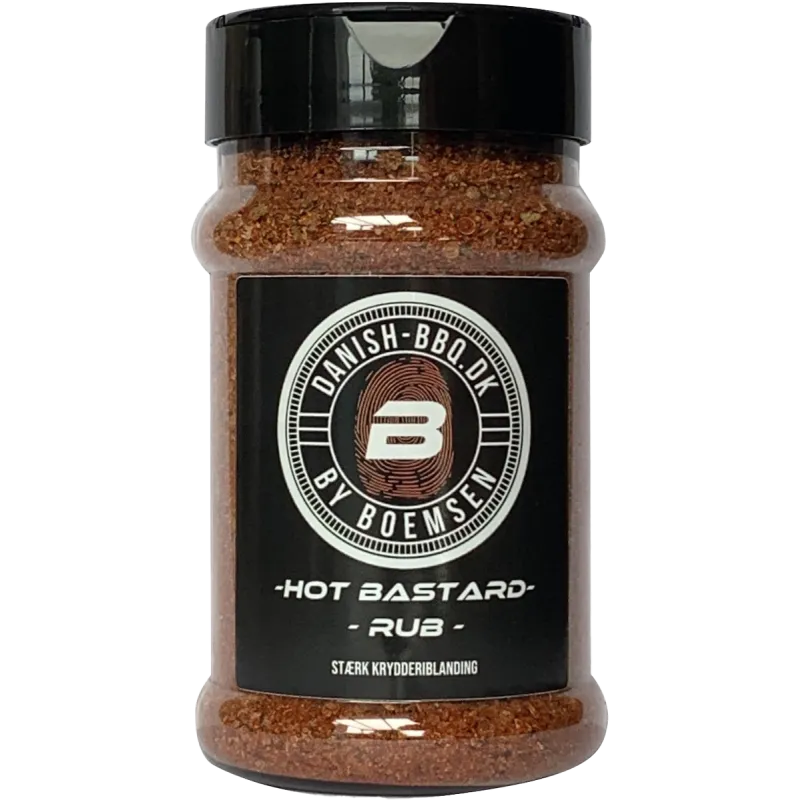 Danish Bbq   Hot Bastard   180g   Rub fra Danish Bbq By Boemsen