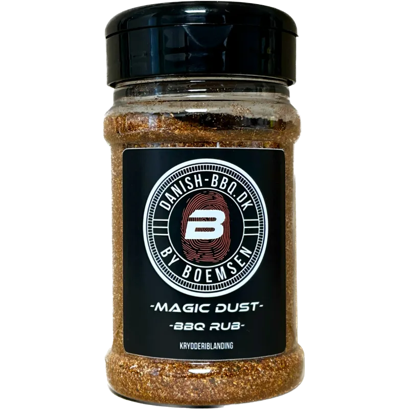 Danish Bbq   Magic Dust   210g   Rub fra Danish Bbq By Boemsen