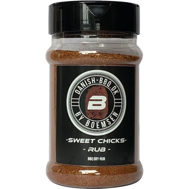 Danish Bbq   Sweet Chicks   220g   Rub fra Danish Bbq By Boemsen