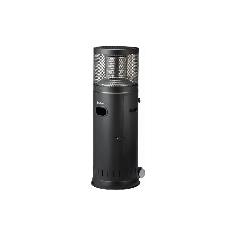 Terrassevarmer Gas Polo 2.0 Black   Gas Terrassevarme fra Enders