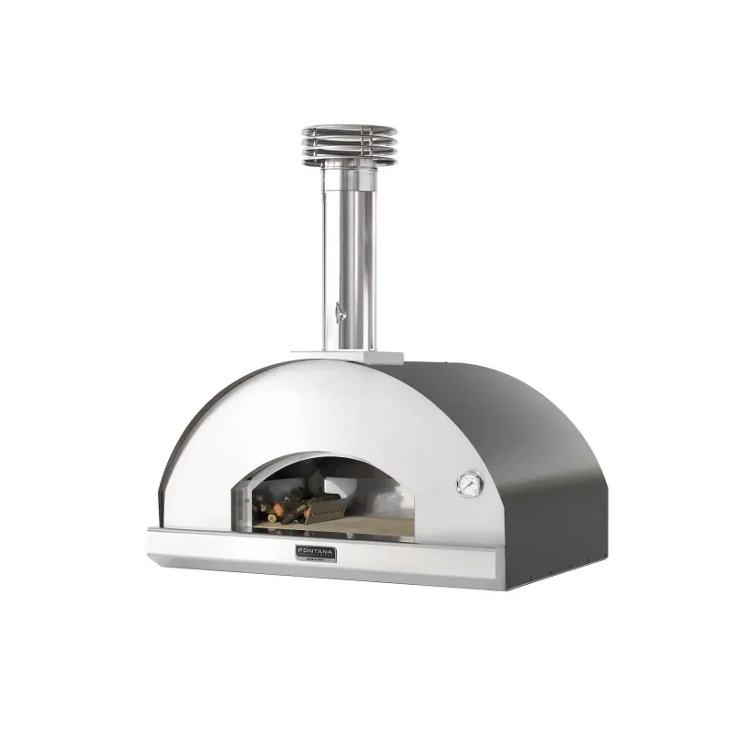 Mangiafuoco Antracite Pizzaovn Uden Vogn fra Fontana Forni