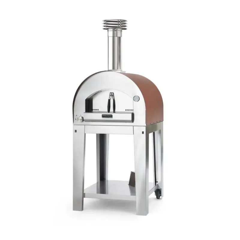 Margherita  Rosso Gas Pizzaovn Med Vogn fra Fontana Forni