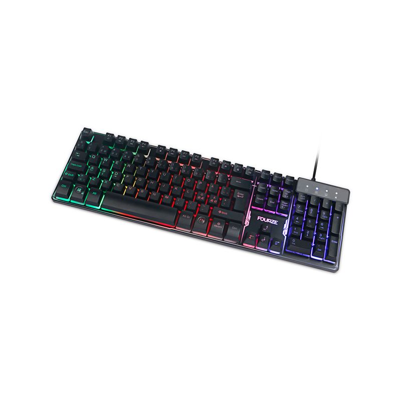 Fourze Gk120 Gaming Keyboard, Membrane Keyboard