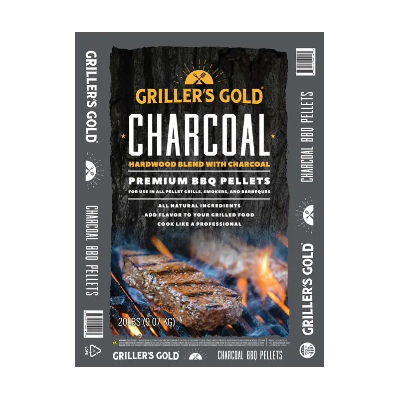 Griller's Gold Charcoal Træpiller   9 Kg fra Grillers Gold