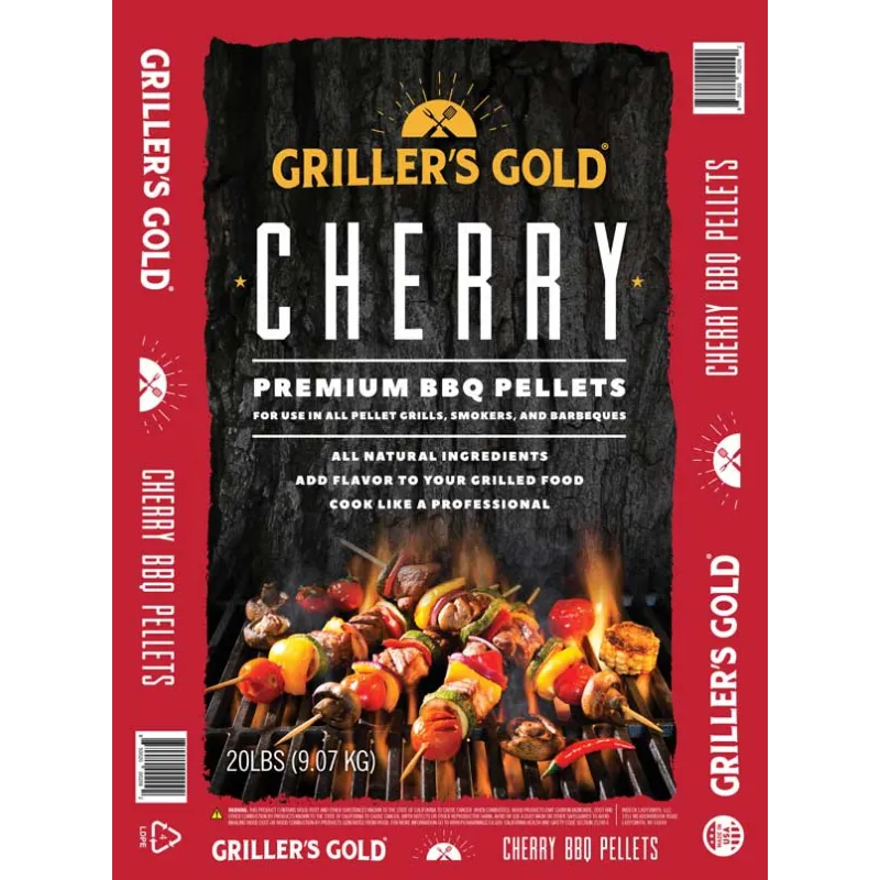 Griller's Gold Cherry Træpiller   9 Kg fra Grillers Gold