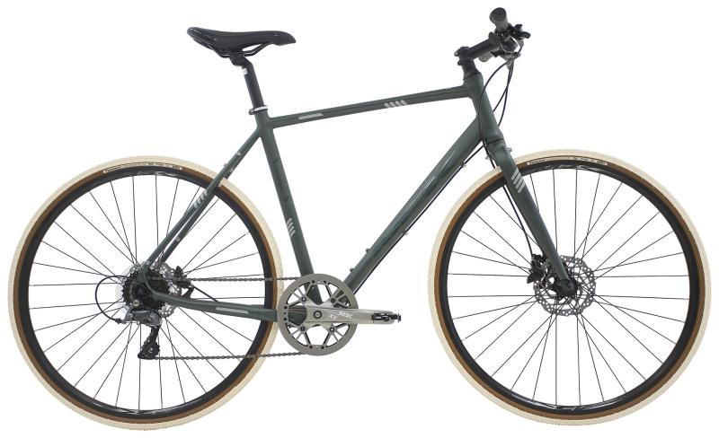 Airborn Herre 8g 2023 - Grøn Allround Cykel til Året Rundt