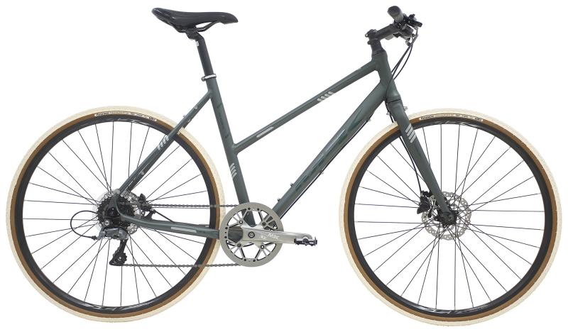 Airborn Dame 8g 2023 - Grøn Allround Cykel Tilbud!