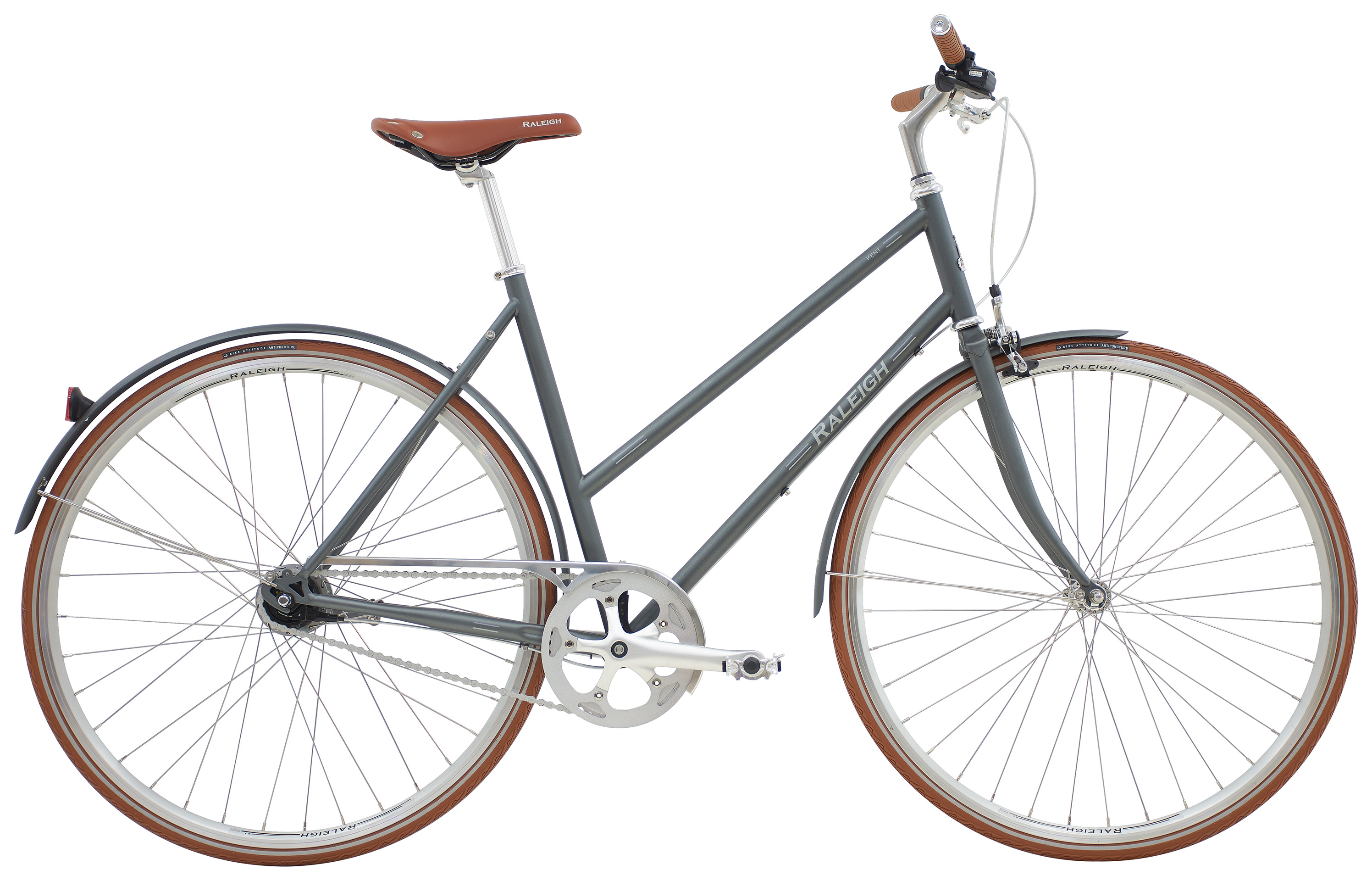 Kent Dame 7g 2023   Grå fra Raleigh