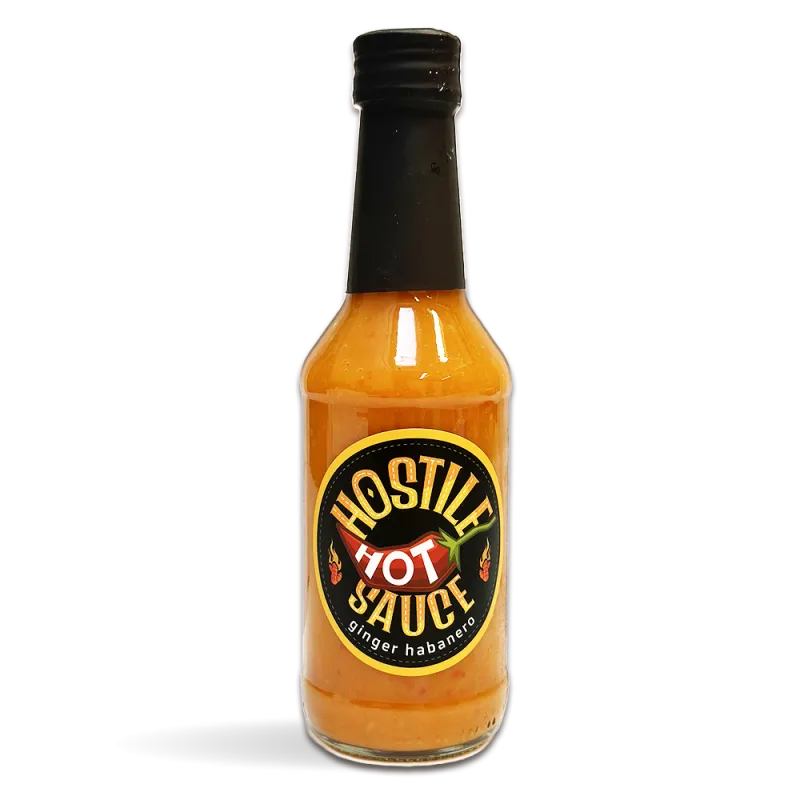 Ginger Habanero  250 Ml fra Hostile Hot Sauce
