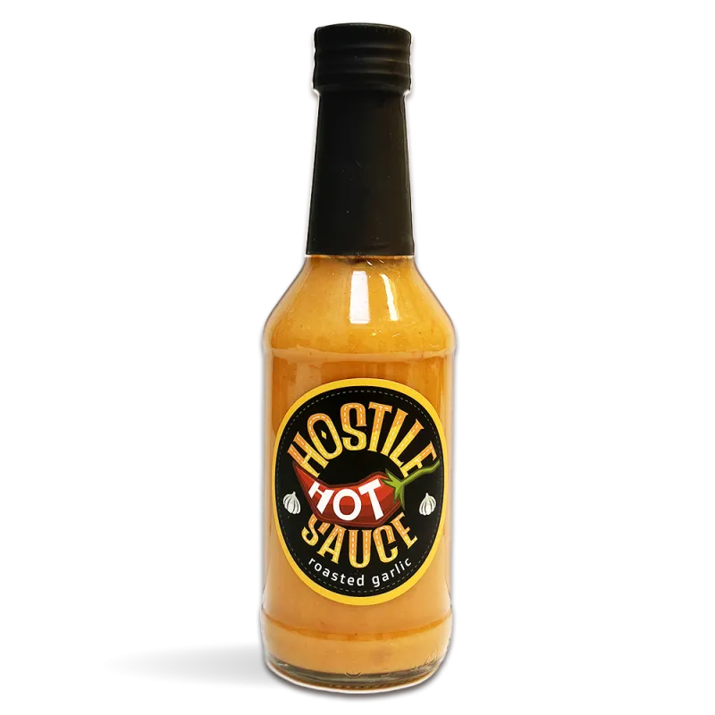Roasted Garlic  250 Ml fra Hostile Hot Sauce
