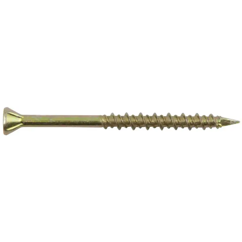Monta Flex® Gulkromateret Montageskrue 4,2 x 35 - Hurtig Montering