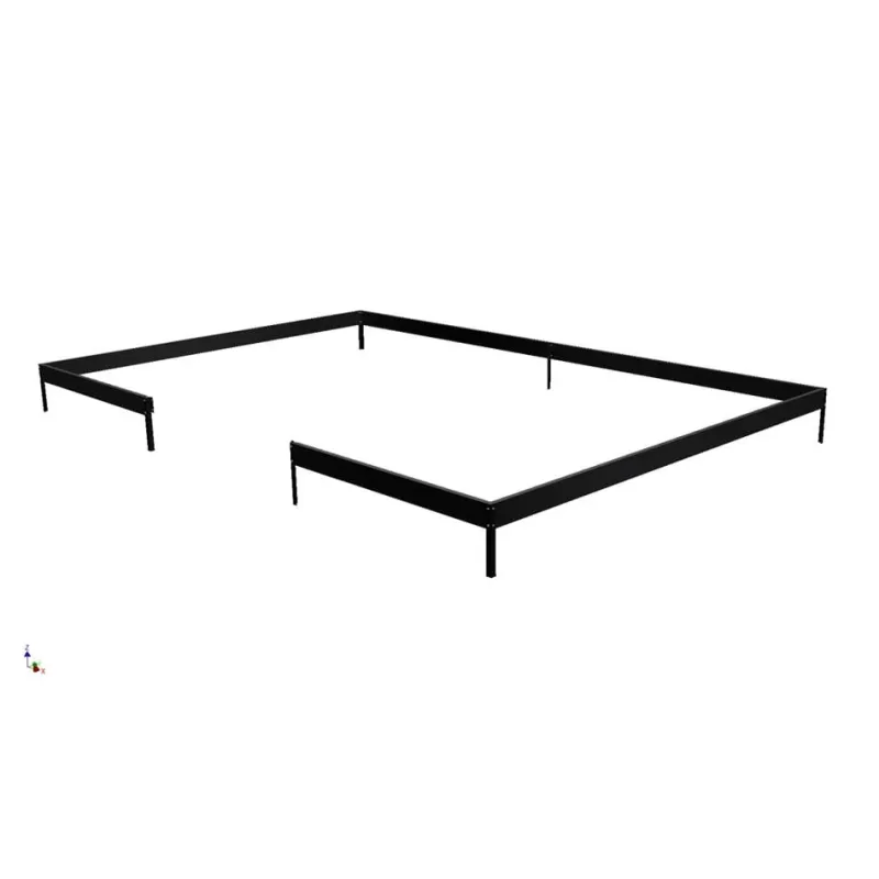 Fundament Grand Oase 25,6 Mâ² Sort fra Juliana