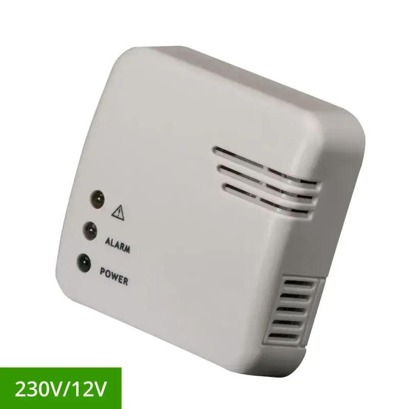 Gasalarm 230v   12v fra Life