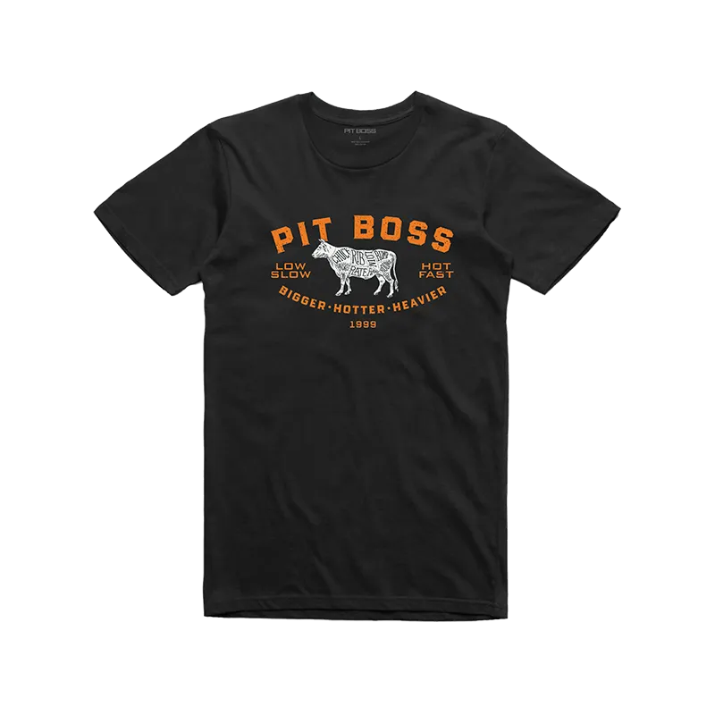 Grilling Master T Shirt, Black   40574 fra Pitboss