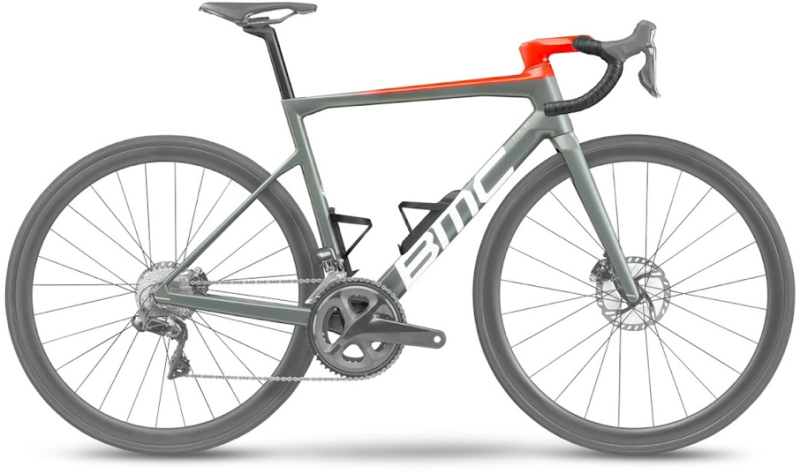 Teammachine Slr01 Mod 2022 Rammesæt   Grå fra Bmc