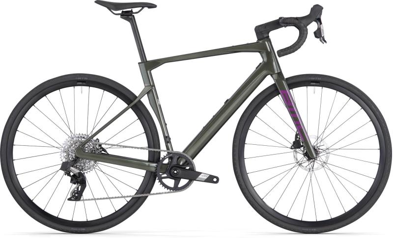 Roadmachine X Three 2024   Steel Green   Purple fra Bmc