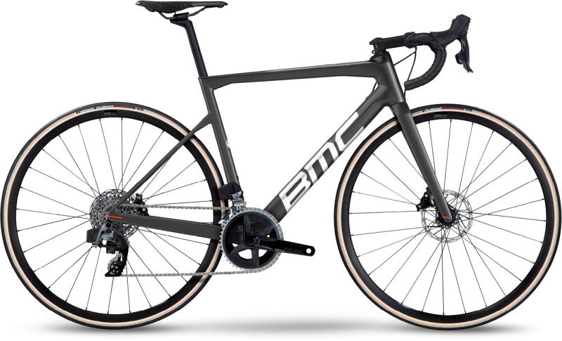 Teammachine SLR Four 2023 - Grå Aero Racercykel fra BMC