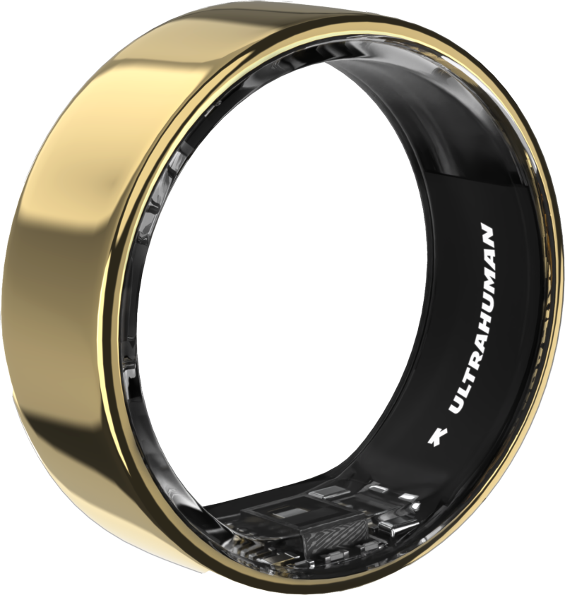 Ring Air   Bionic Gold fra Ultrahuman