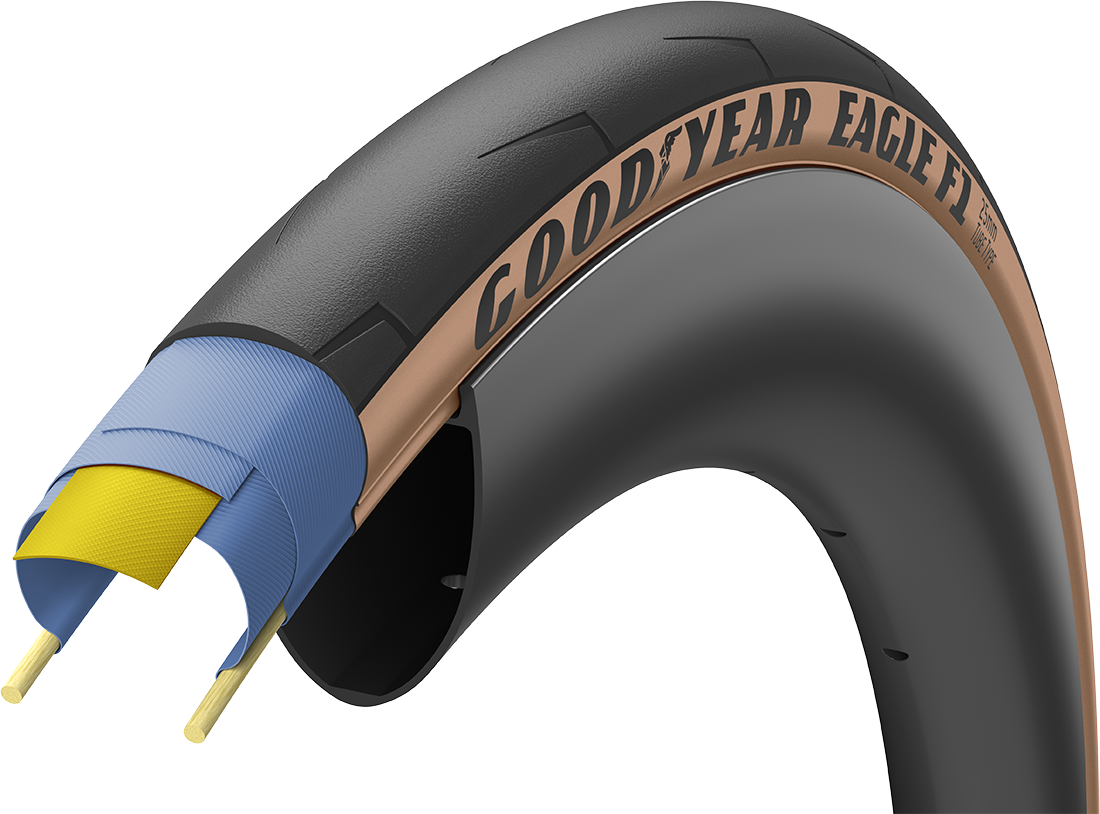 Eagle F1 700x23c 32c   Brun fra Goodyear