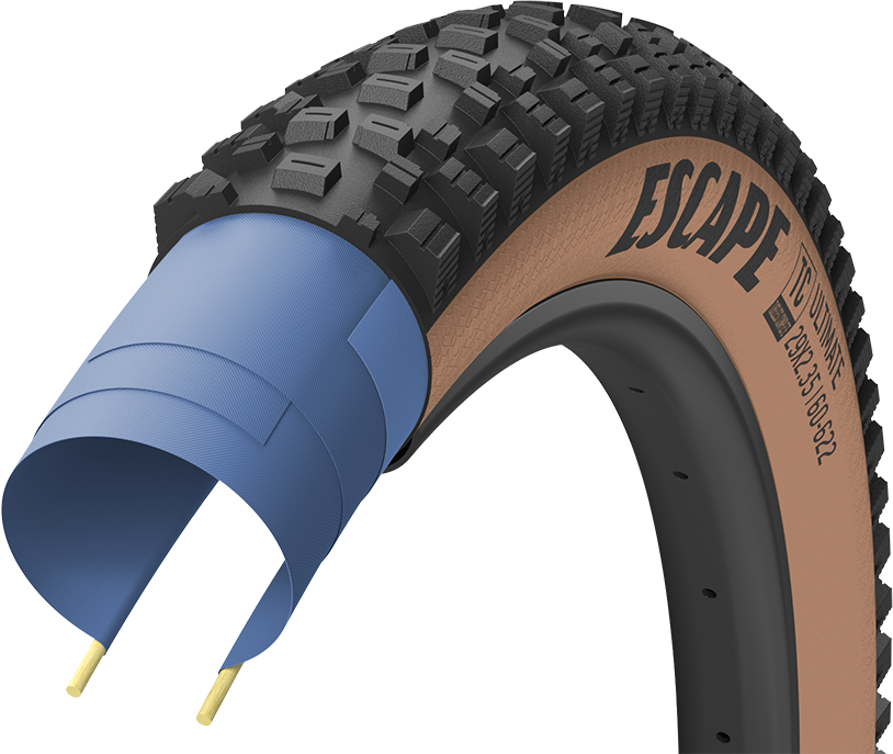 Escape Mtb Tubeless Complete 29x2.35   Brun fra Goodyear