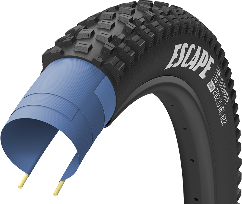 Escape Mtb Tubeless Complete 29x2.35   Sort fra Goodyear