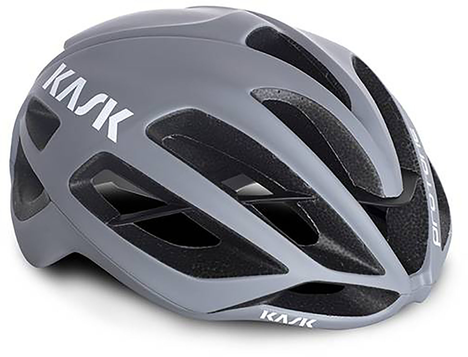 Protone Cykelhjelm   Mat Grå fra Kask