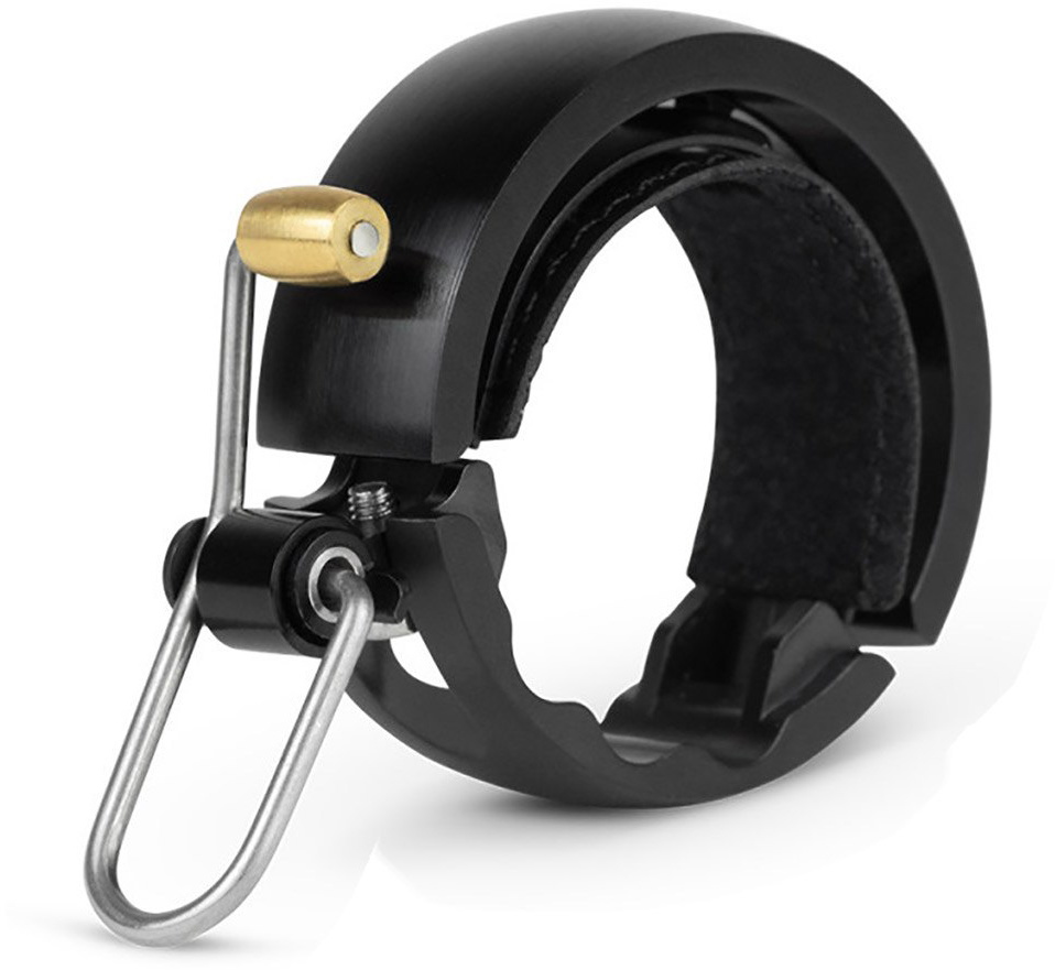 Ringeklokke   Oi Luxe Large   Sort fra Knog